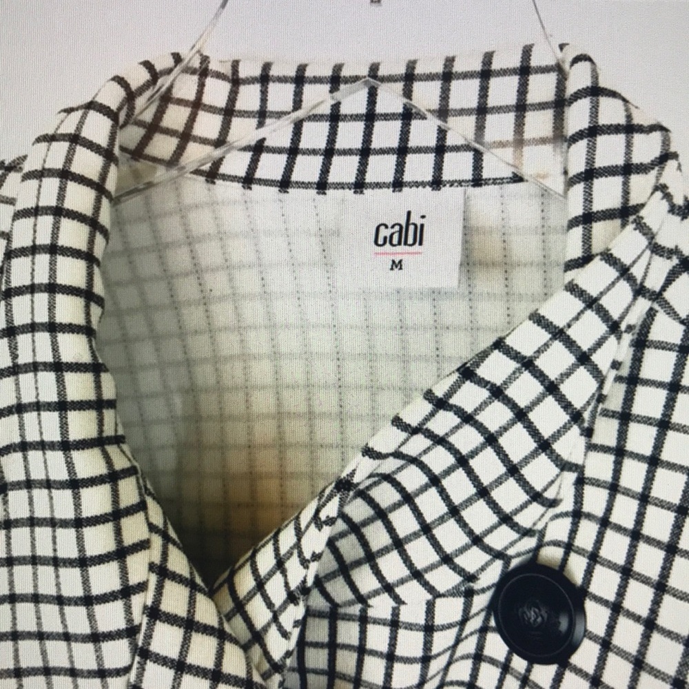 Cabi Windowpane Jacket - image 5